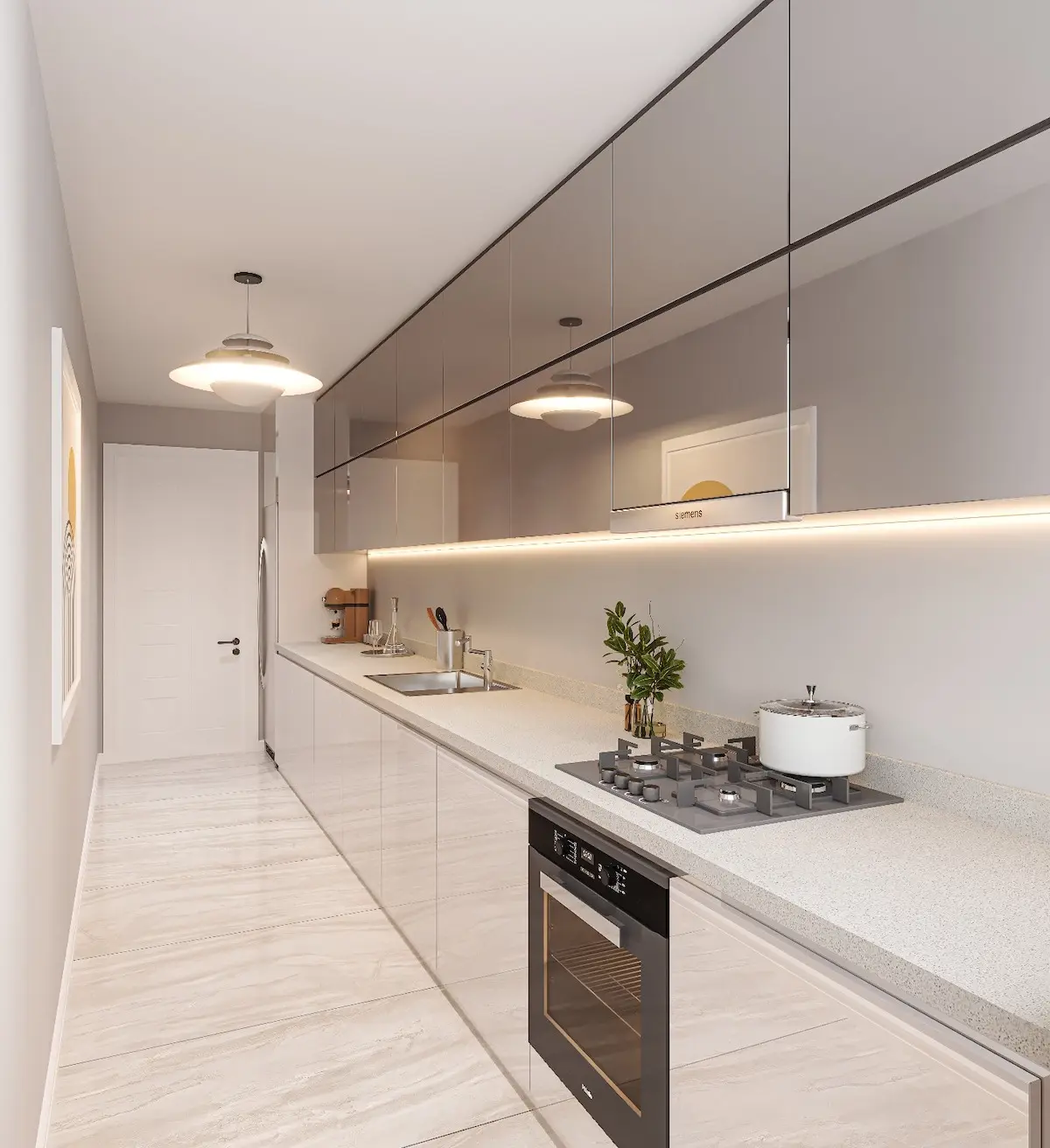 Fitted kitchen